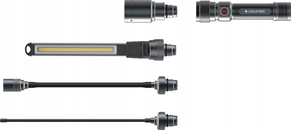 Sada akumulátorových Led svítilen Workers Friend, 5 kusů Ledlenser