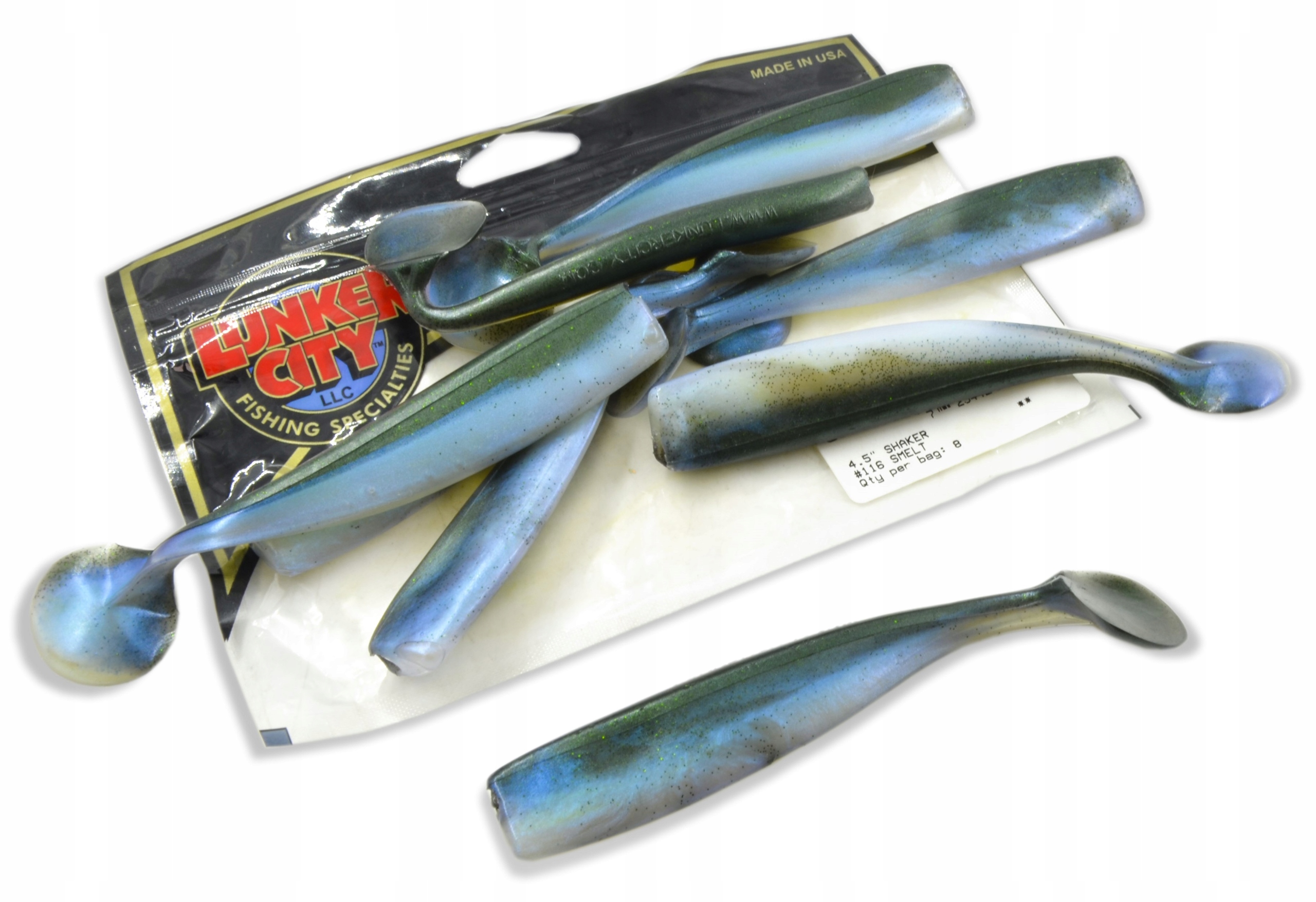 

Na Sandacza Lunker City Shaker ''4,5'' 11,5cm