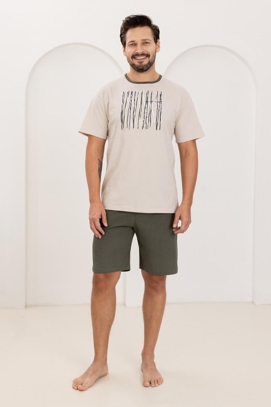 Pánské Pyžamo 500/XL Béžová