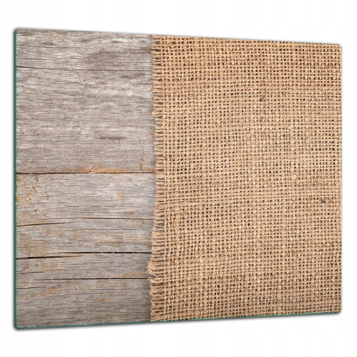 Skleněná Ochranná Deska Panel Lepidlo 65x60 Dřevo Tvrzené sklo 7v1