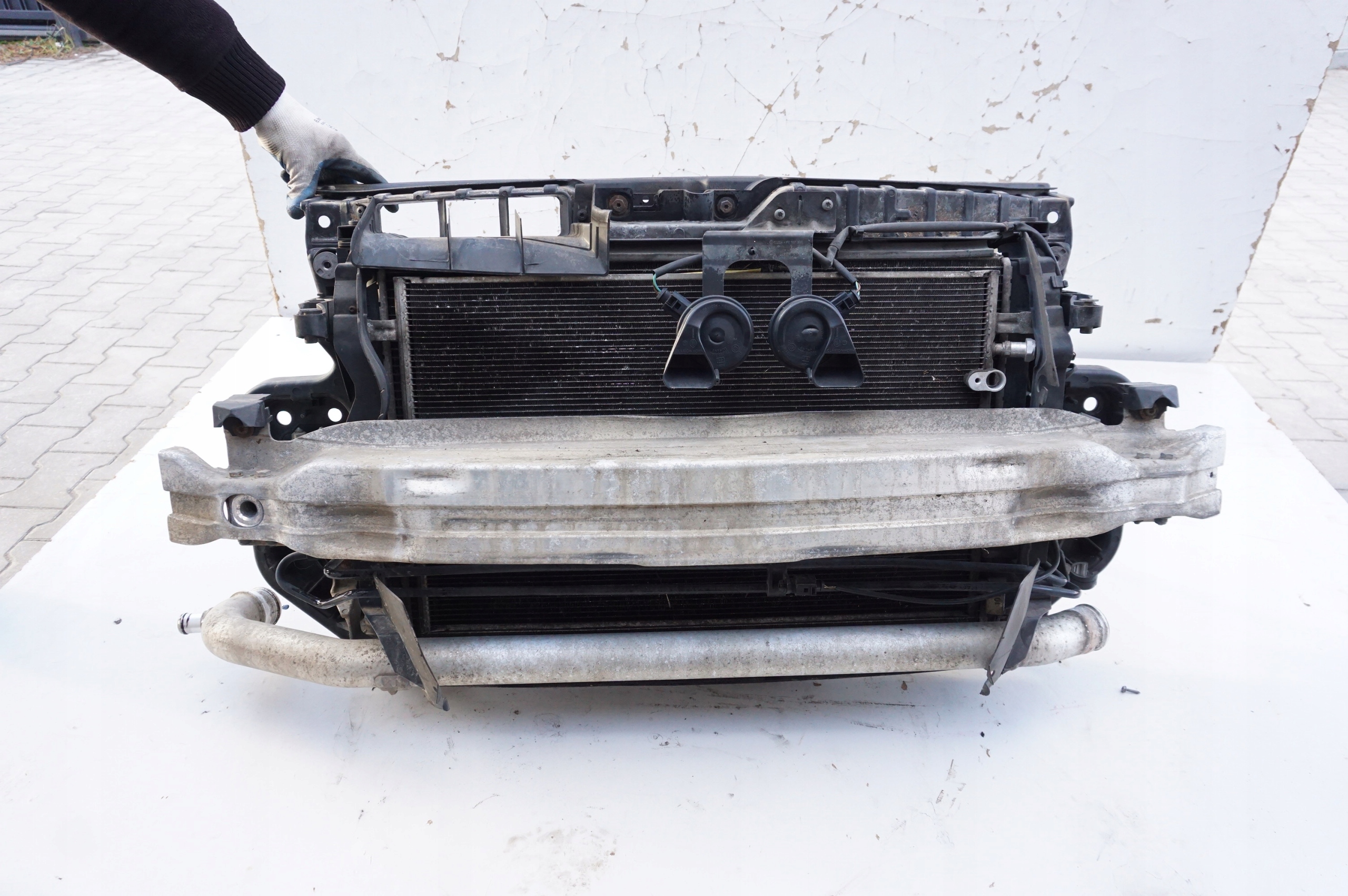 WZMOCNIENIE ВЕДУЩИЙ РАДИАТОРЫ ПЕРЕДНЯЯ ПАНЕЛЬ AUDI A6 C6 FL 2.0 TDI