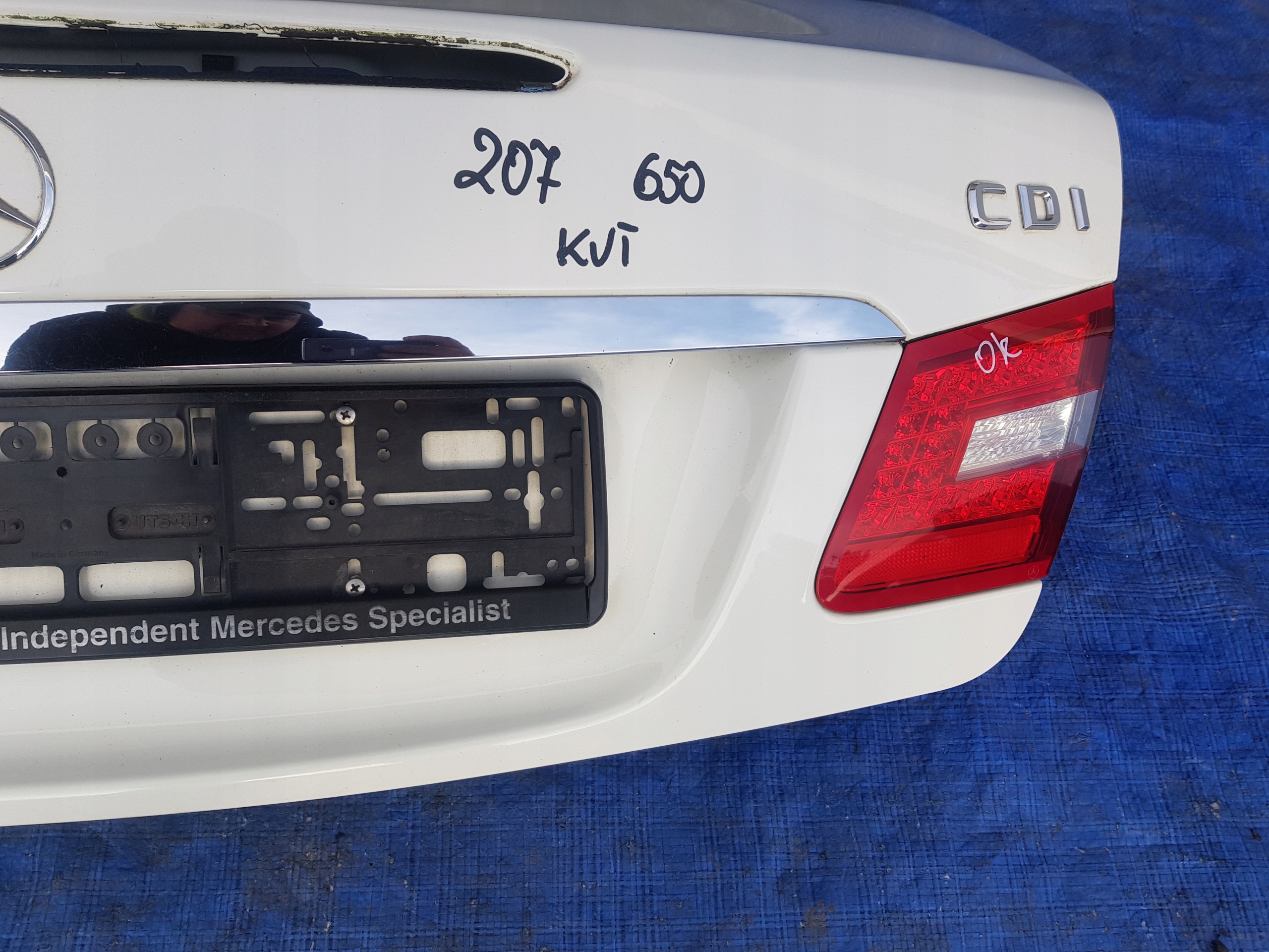 trunk door boot MERCEDES C207 W207 C650 650 COUPE