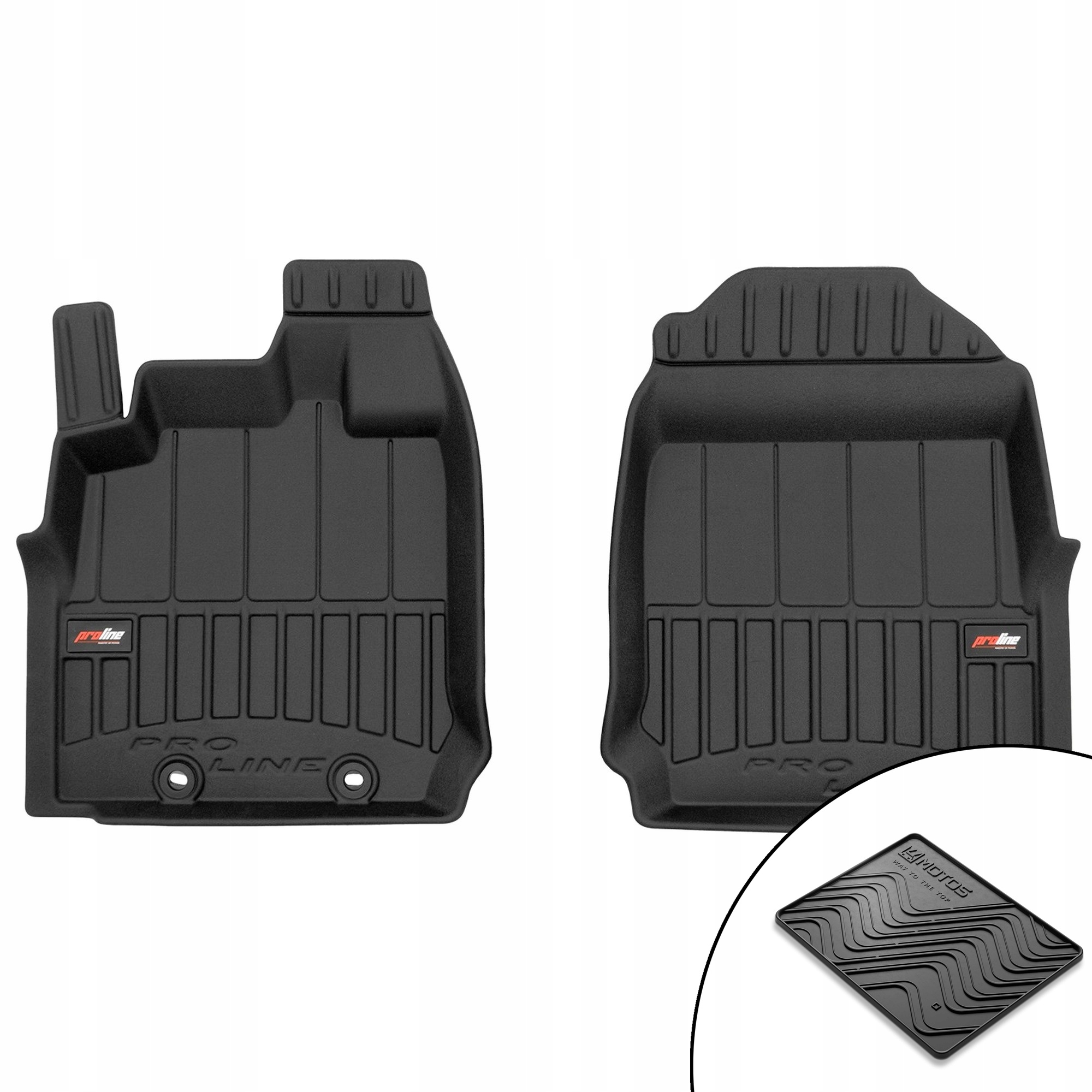 3D gumové rohože Isuzu D-max III od roku 2019 rohož zdarma