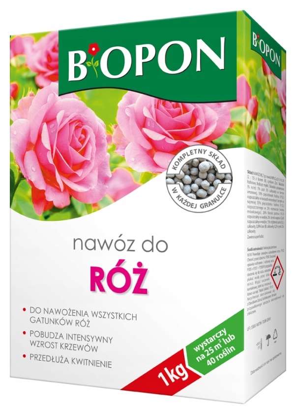 

Nawóz do róż 1 kg Bopon