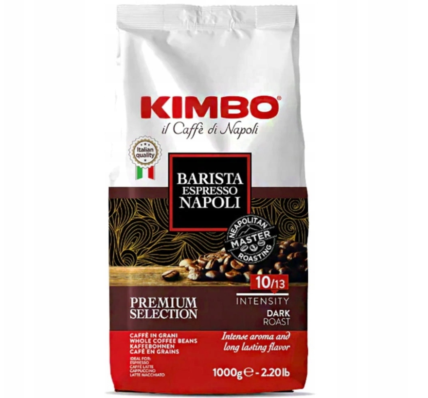 Kimbo Espresso Napoli 1kg Kawa Ziarnista do Ekspresu Włoska