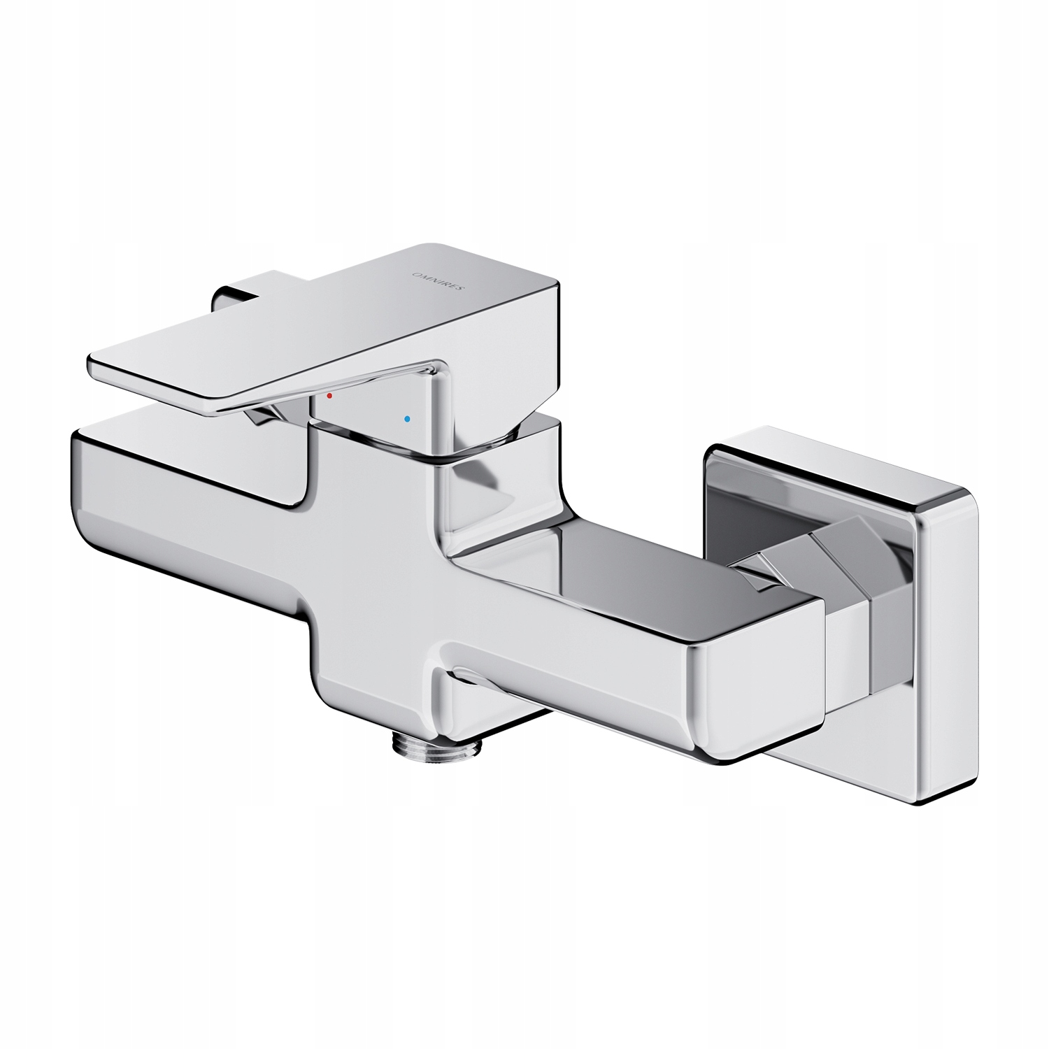 Štvorcová Sprchová Batéria Omnires Parma, Chróm