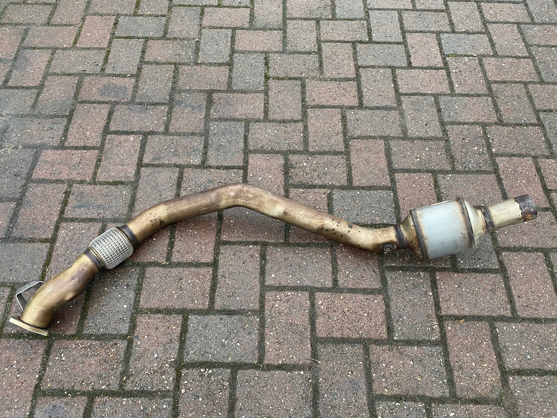 4G0131703AL - AUDI A4 B9 выхлопная труба катализатор 8W0254450K