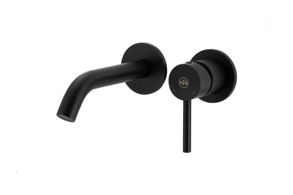 Moza podomietková umývadlová batéria, čierna (5039-810-81) /sm/