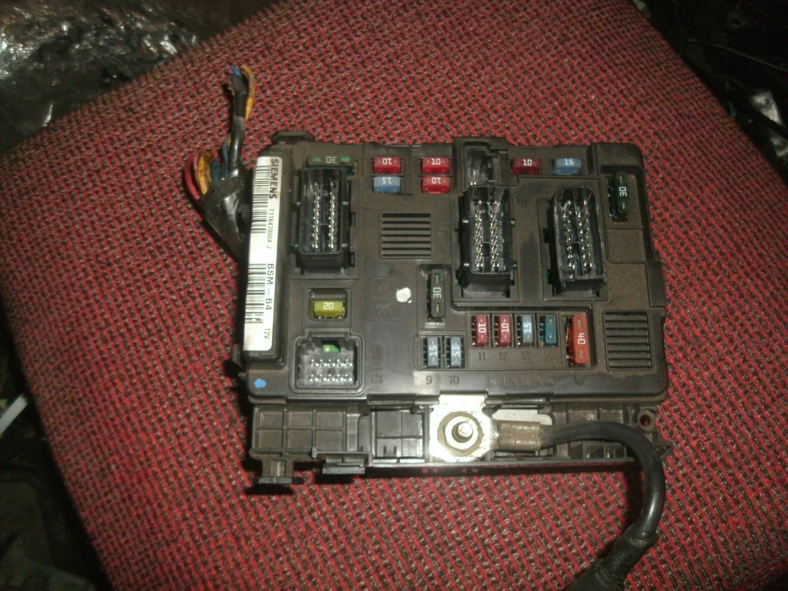 Модуль BSM CITROEN PEUGEOT 307 9643498780 BSM B4