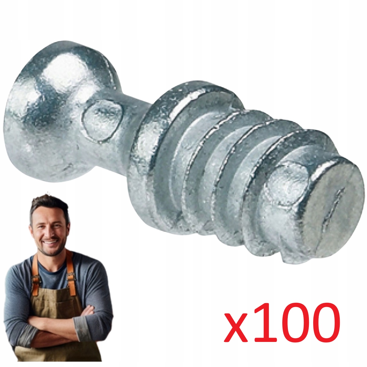 Spojovací tŕň Rafix M20 Hafele pre otvor 5 mm Sada 100 kusov