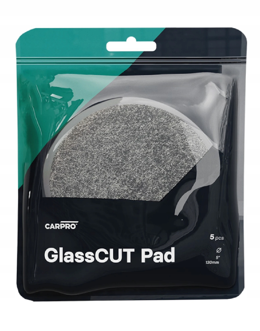 CarPro GlassCut Rayon Pad 80mm Filcowy Pad Polerski Do Polerowania Szkła