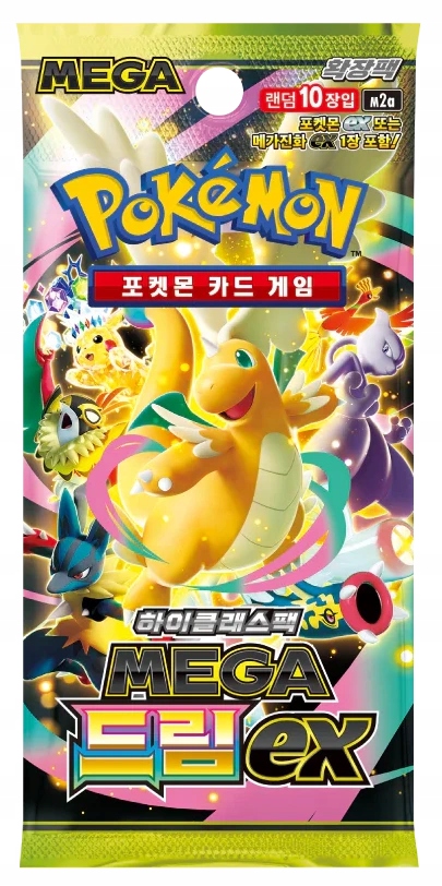 Pokemon TCG KOREA - Mega Dream Booster koreański