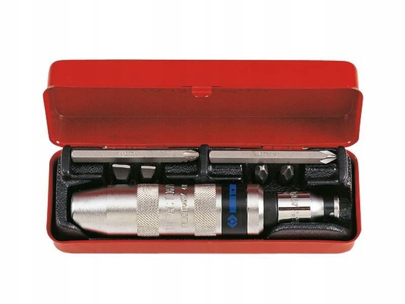 KING Tony ударная отвертка + биты 5/16