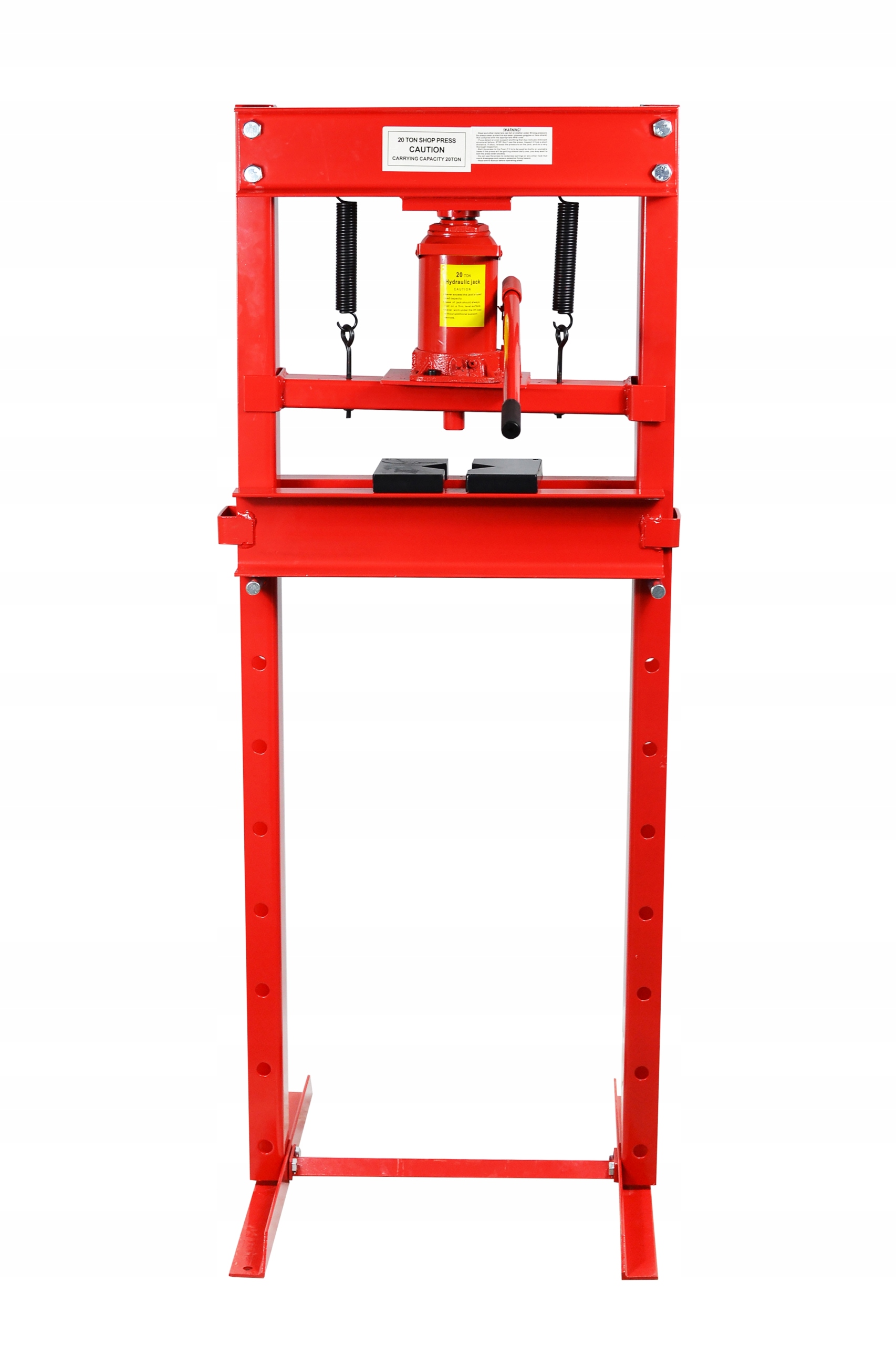 PRASA 20T 20TON HYDRAULICZNA WARSZTATOWA 2xPLYTA Maximum pressure force 20 t