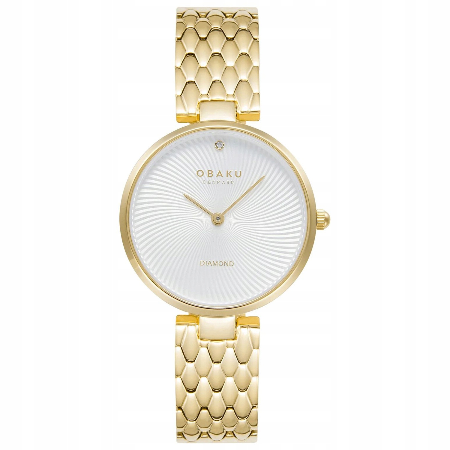 Dámské hodinky Obaku Denmark V256LXGISG zlaté