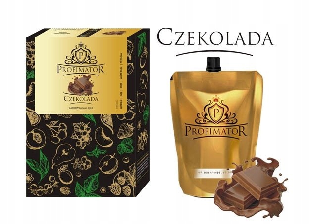 ZAPRAWKA DO LIKIERÓW O SMAKU CZEKOLADOWYM 300 ml