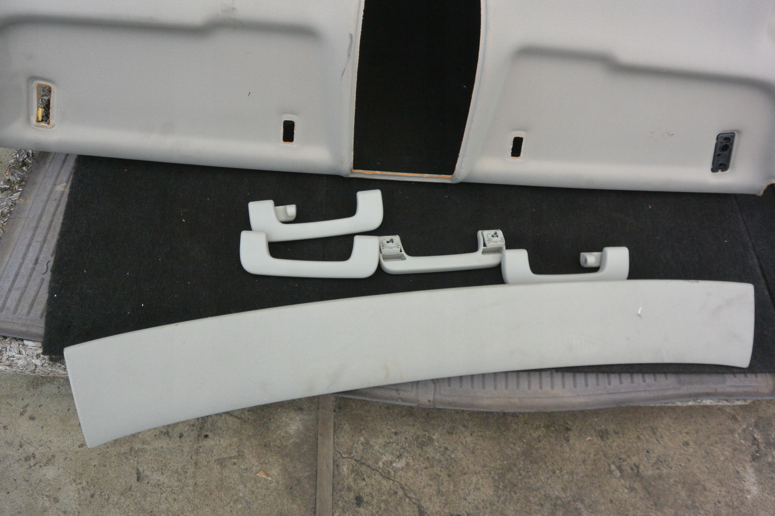 DACHHIMMEL DACHVERKLEIDUNG BLENDE ABDECKUNG SLUPKA KPL AUDI Q7 4L