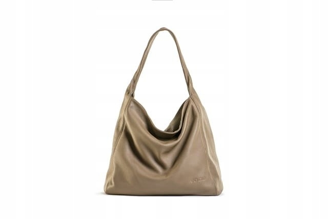 Hobo Worek Skórzany EP18 Beżowy Marka Vooc