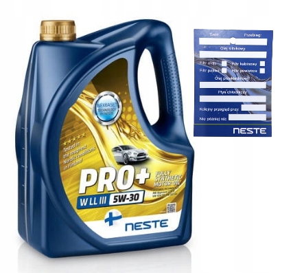 Olej Neste Pro+ W LL-III C3 Vw 504/507 5W30 4L Zawieszka