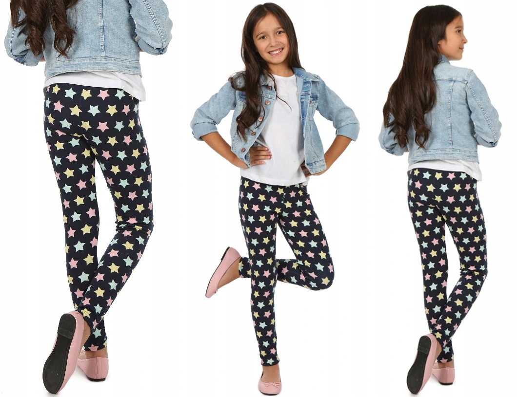 

Ocieplane legginsy nadruki, 122 Kropek