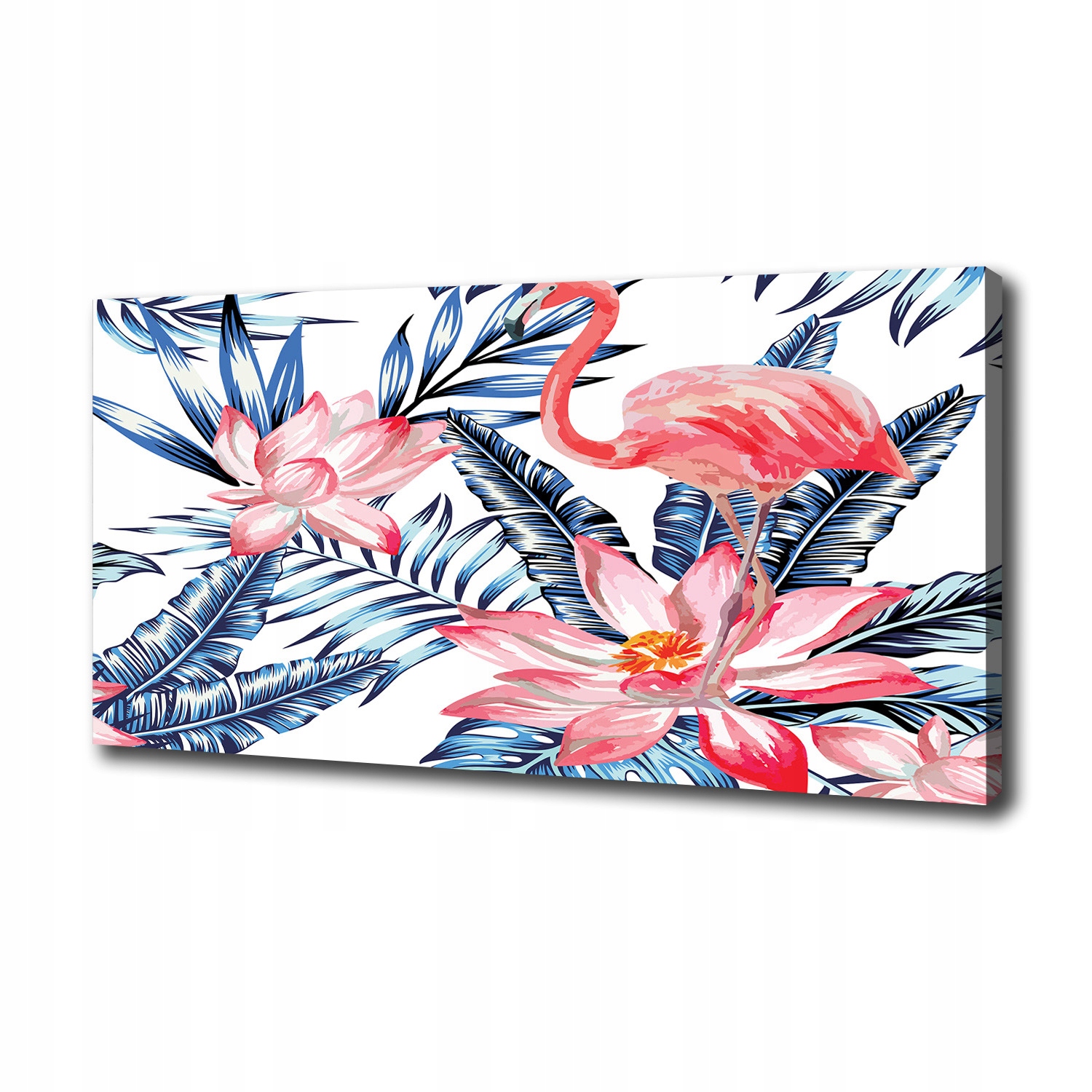 Nastavit velikost Plakát Plameňáci a rostliny 120x60 cm