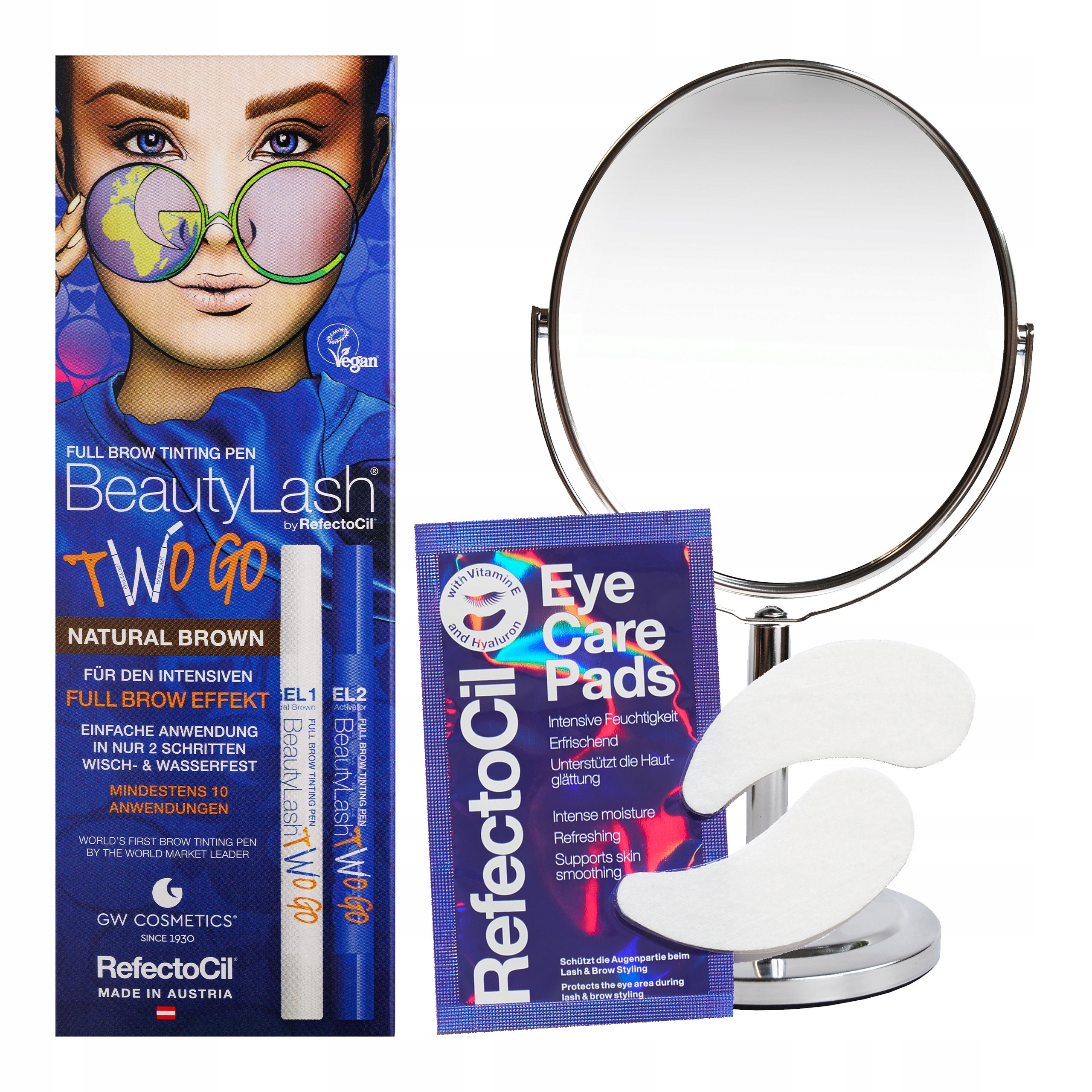 Sada jako dárek pro ženu Dárková sada pro úpravu obočí RefectoCil