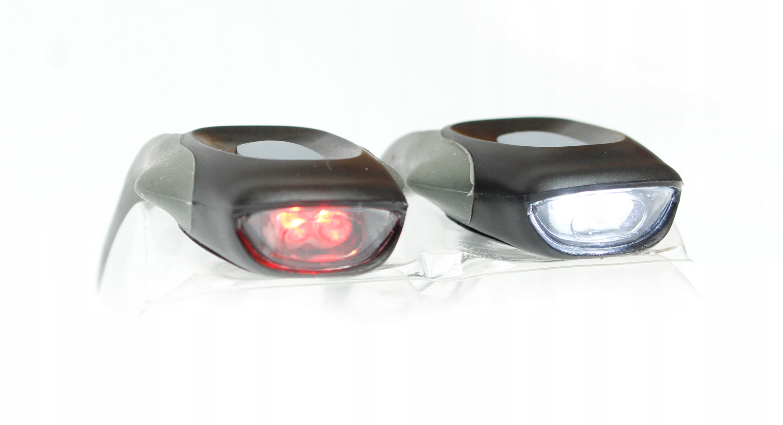 LAMPKA ROWEROWA PRZEDNIA TYLNIA LED Mocne światło Marka KANDS