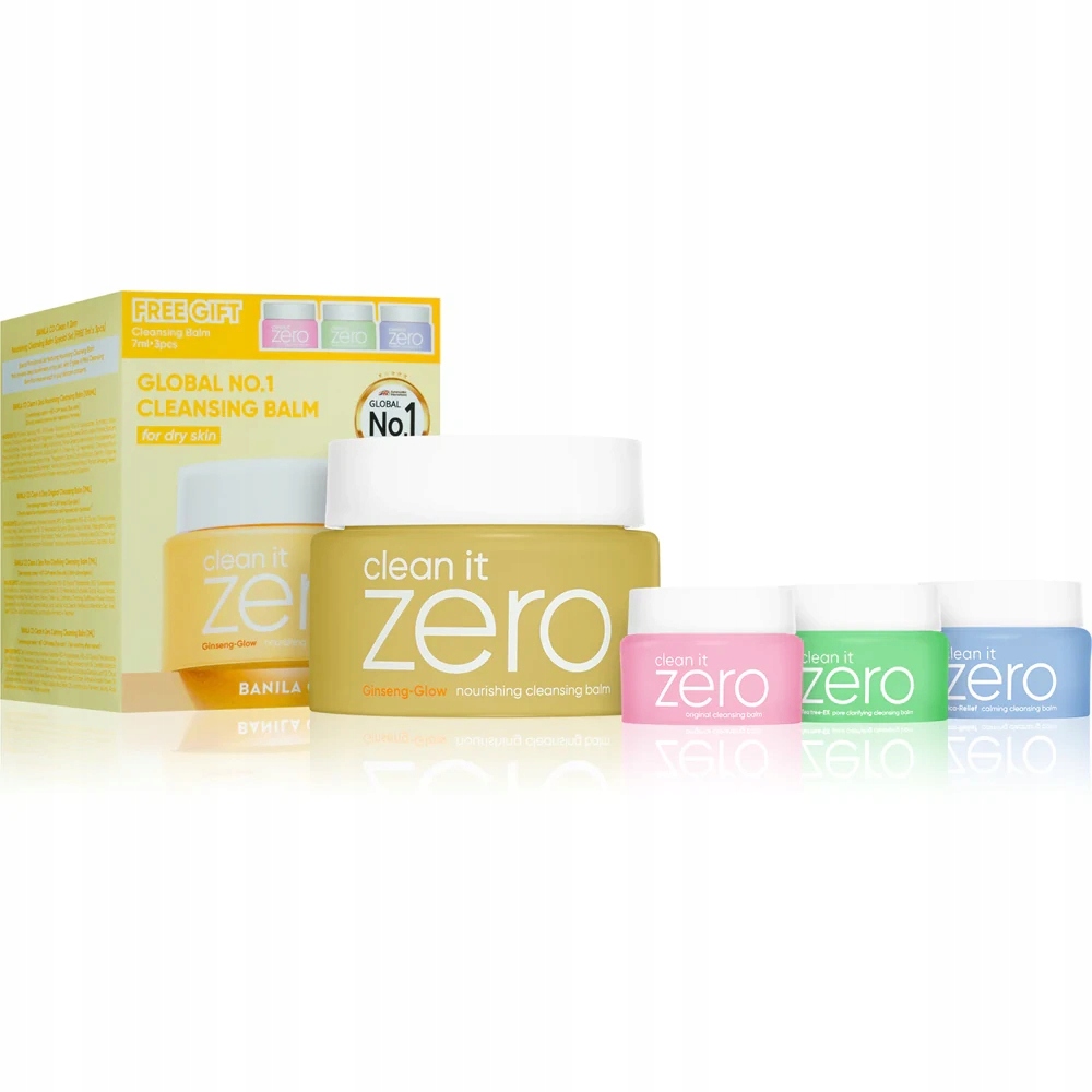 Banila Co Clean It Zero Sada odličovacích balzámů Ginseng-Glow