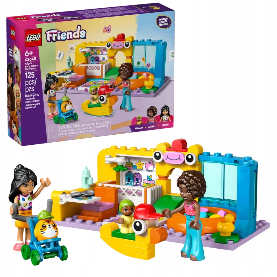 Lego Friends 42645 Hrací pokoj mladší sestry Aliyi