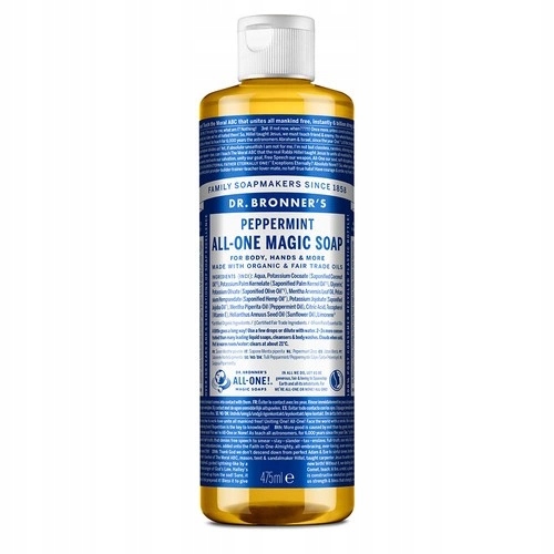 Tekuté Mýdlo 18V1 Dr. Bronner's 475 Ml Mátové