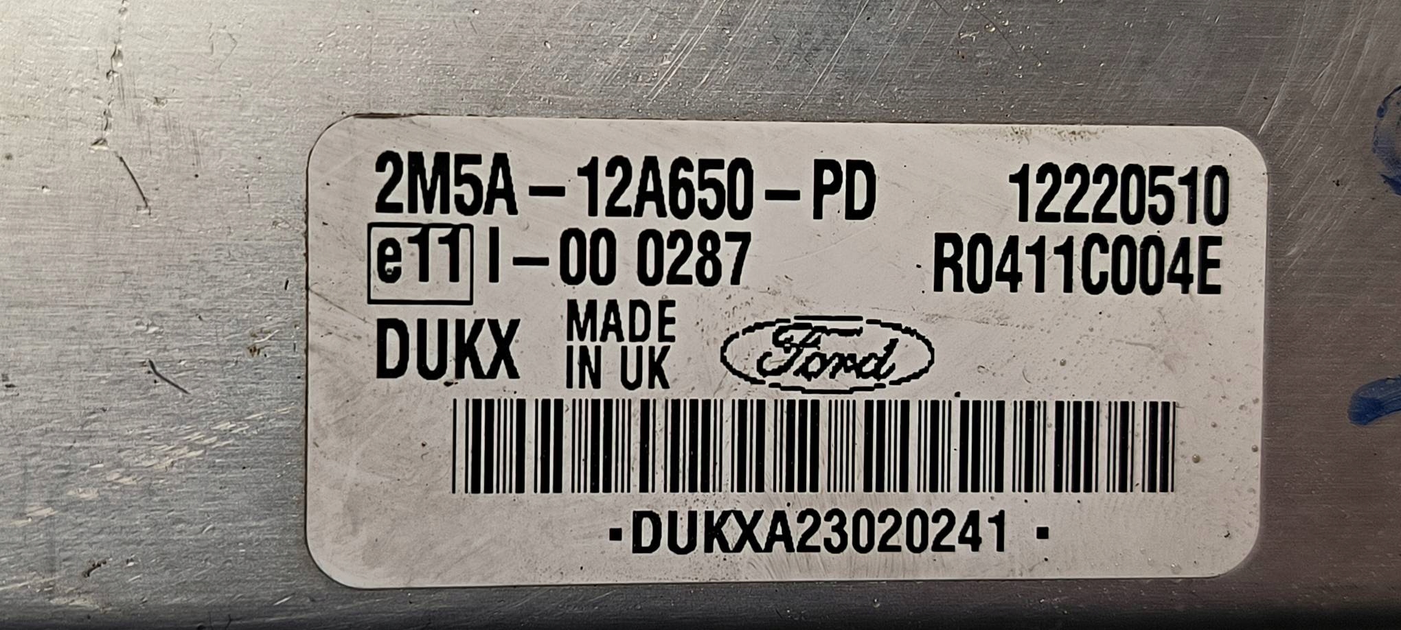 modulo 2M5A-12A650-PD ECU FORD FOCUS MK1