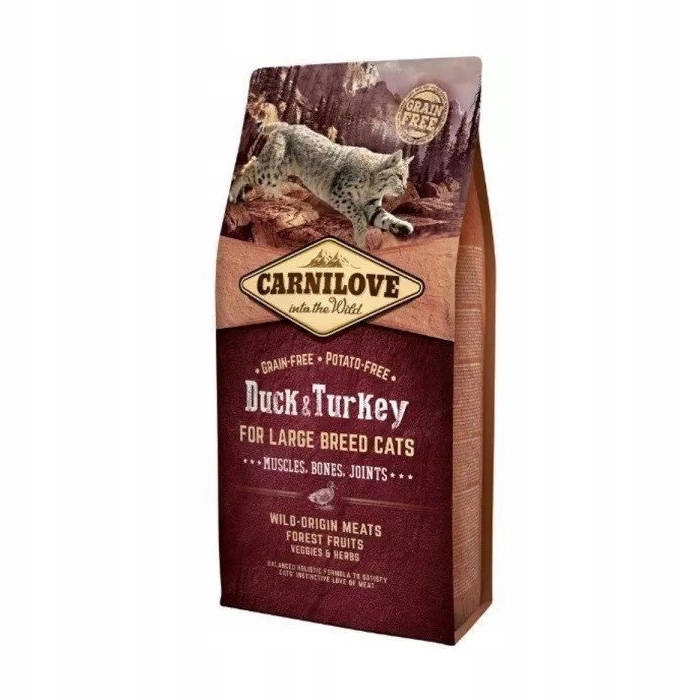 Levně Carnilove Kachna Krůta 6 Kg pro kočky