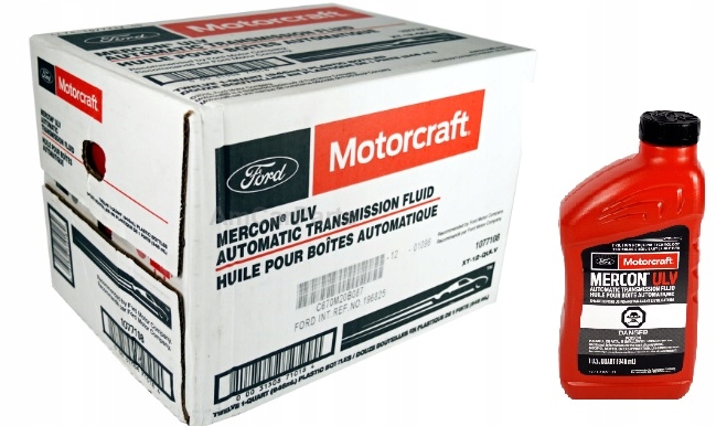 Prevodový olej Motorcraft Mercon Ulv kartón 12 kusov ~11,352L