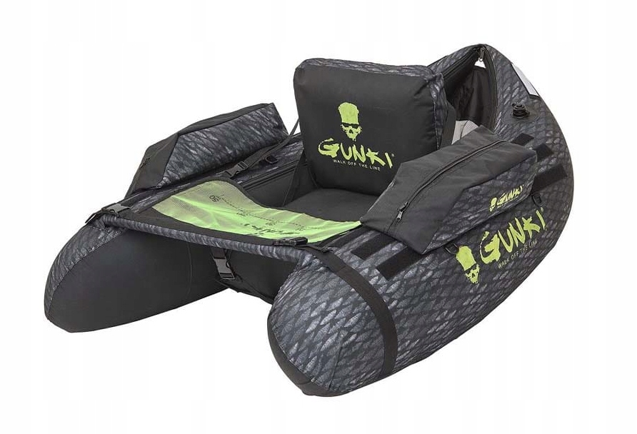 GUNKI PŁYWADEŁKO BELLY BOAT FURTI-V + PŁETWY Stan opakowania oryginalne