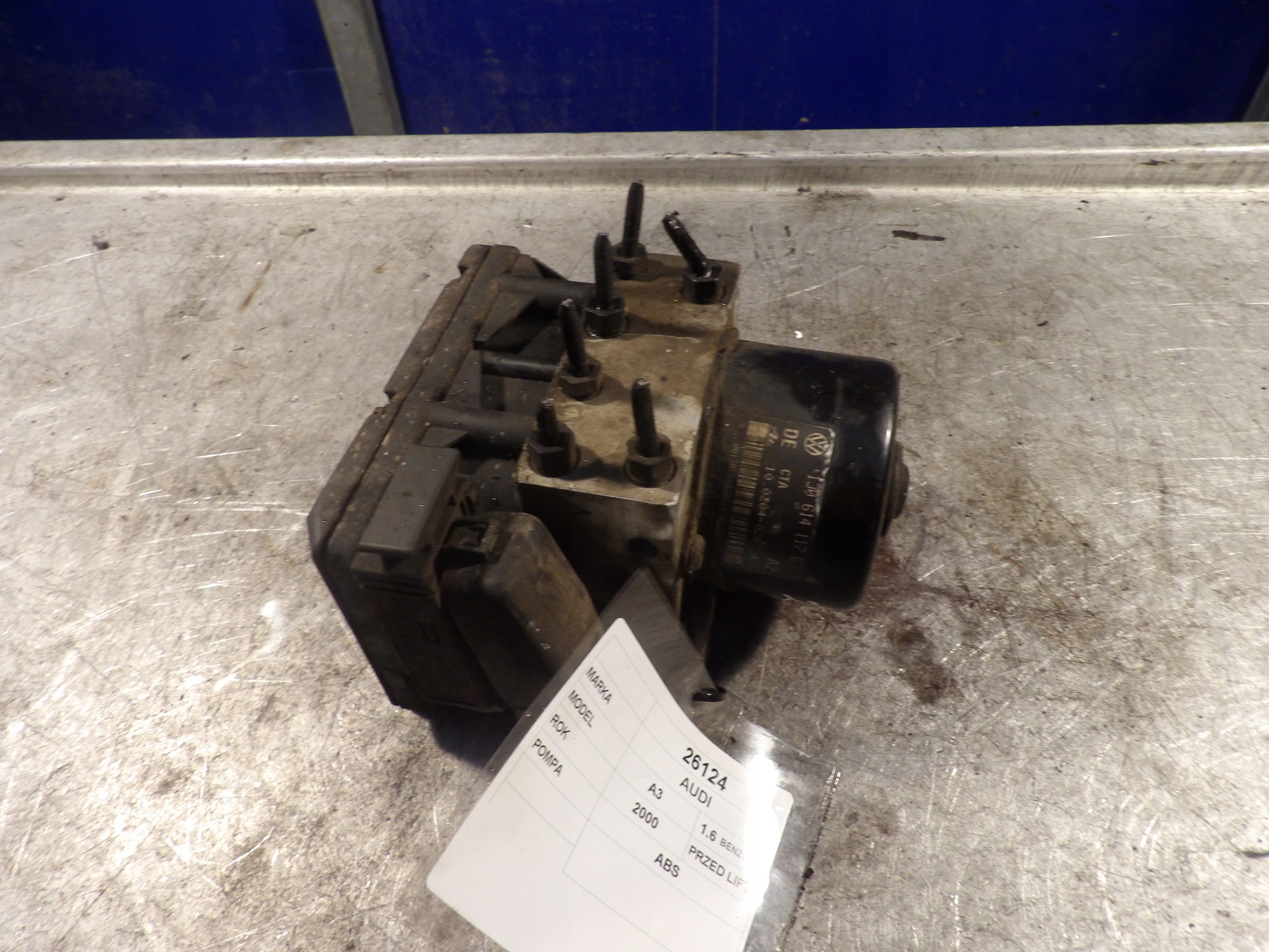 AUDI A3 E 8L POMPA ABS 1,6B 1J0907379P 10.0949.0331.3 1J0614117D