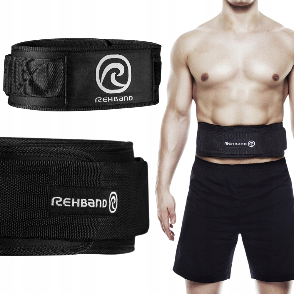 Ciężarowy pas stabilizujący odcinek lędźwiowy Rehband X-rx rozmiar M