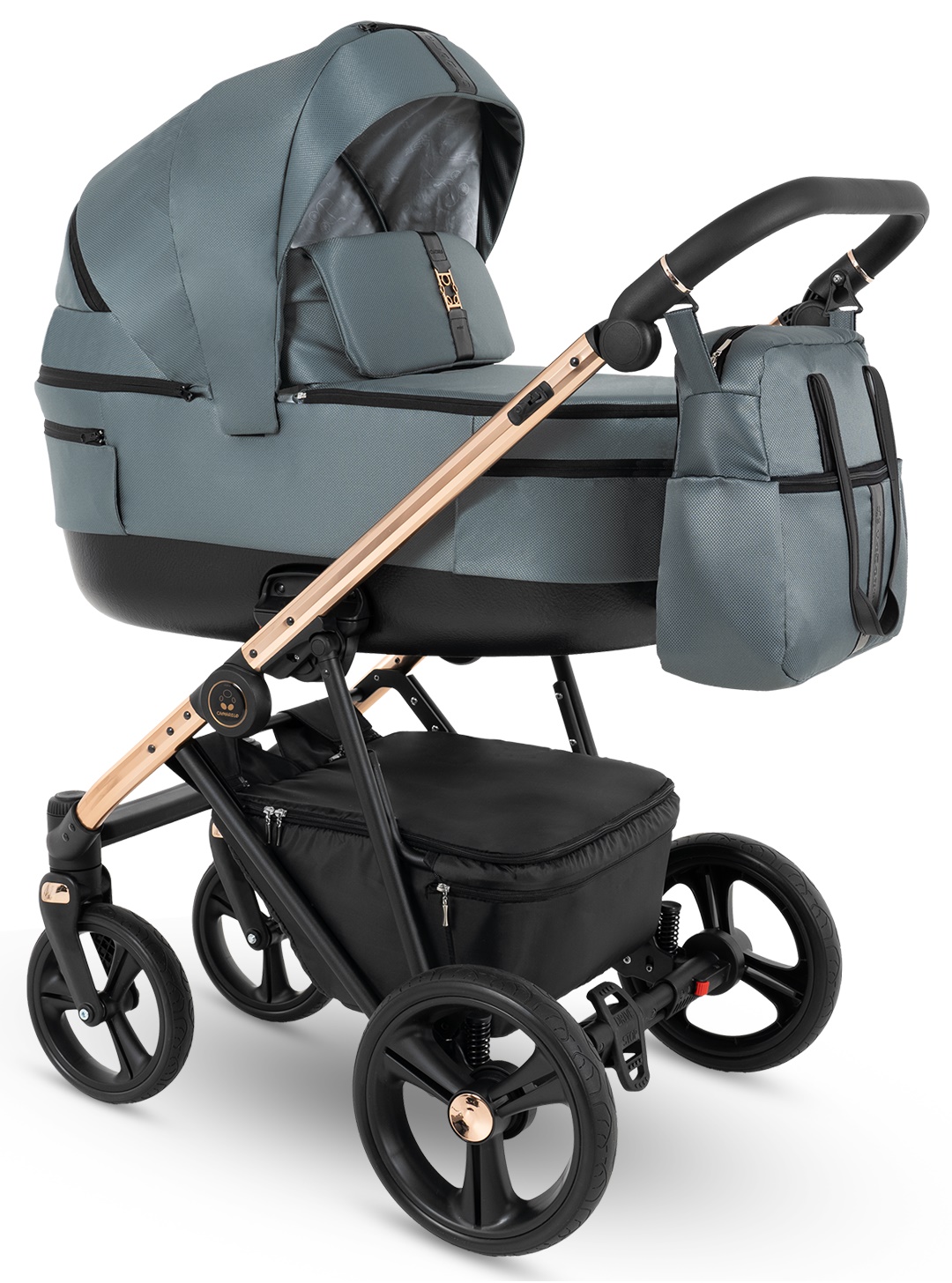 BELAGIO Camarelo Wózek 2w1 GONDOLA SPACERÓWKA AKCESORIA 07 POLSKI