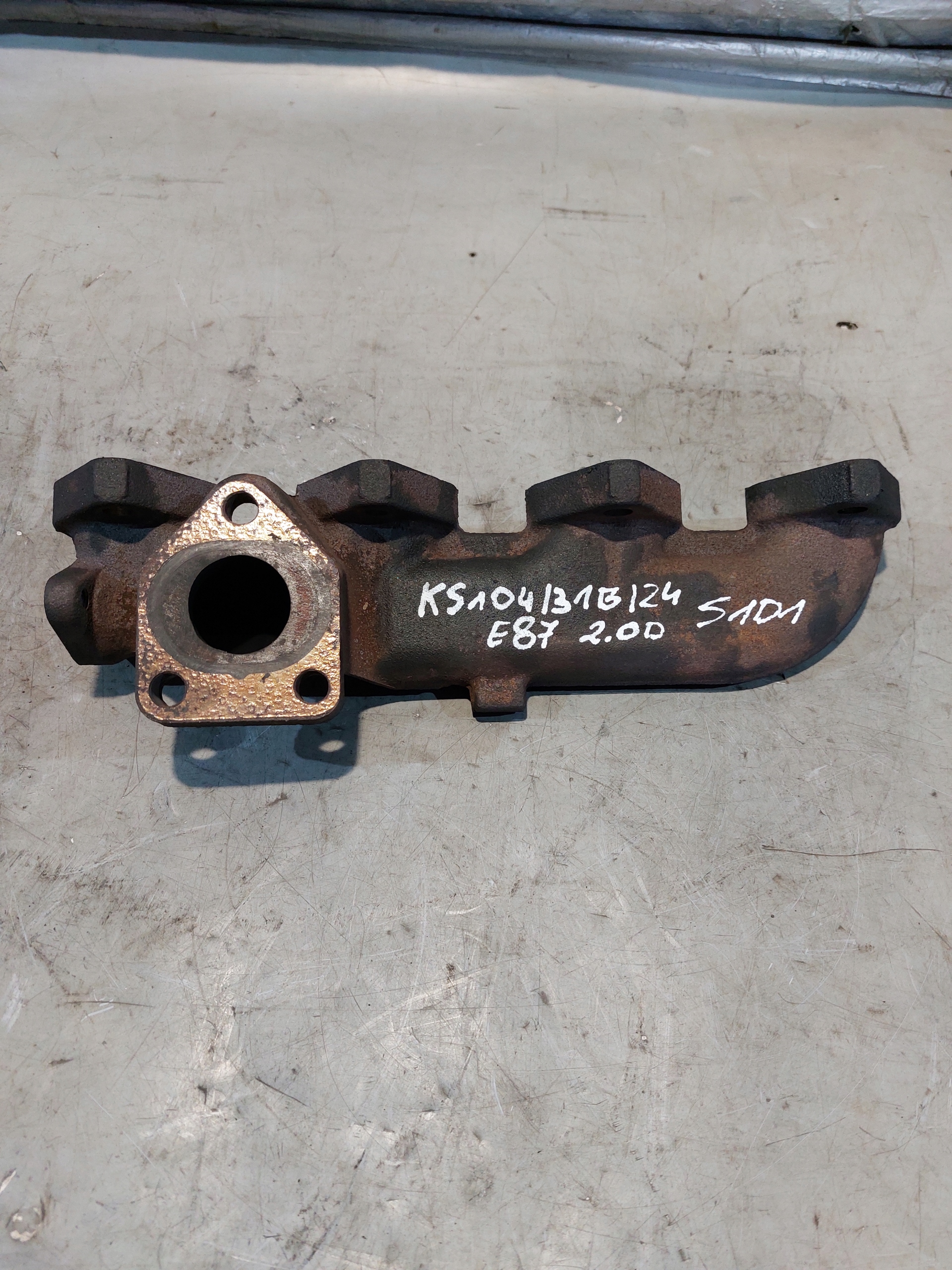 collecteur échappement occasion BMW E87 2.0D