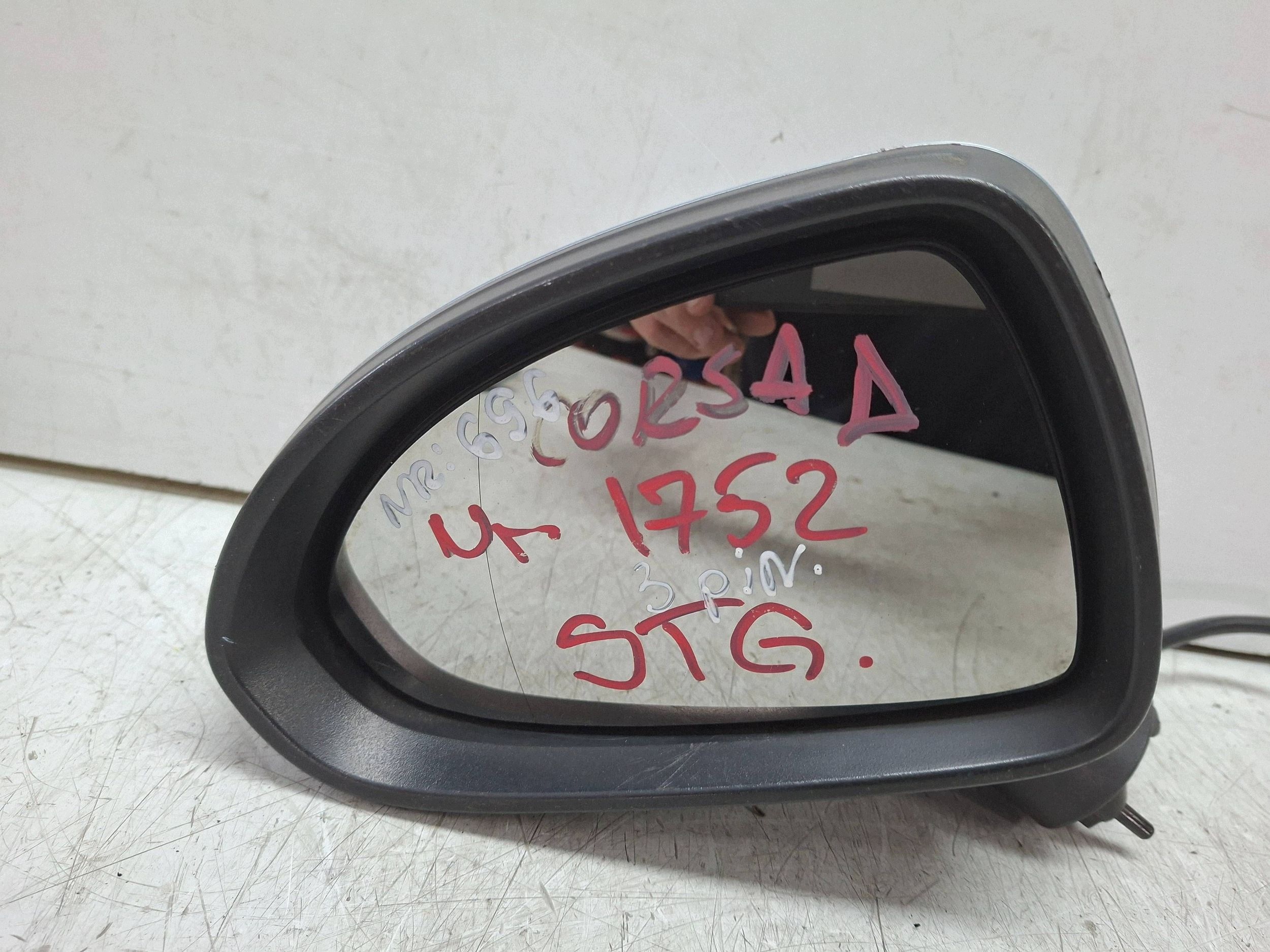 mirror left 3 PINY OPEL CORSA D 2006