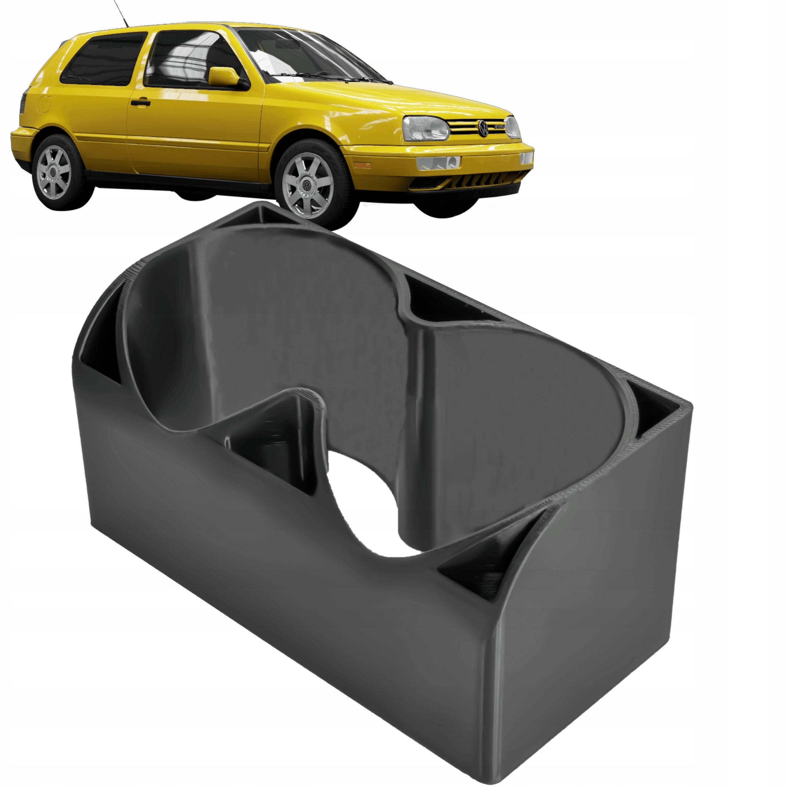 Cupholder Vw Golf III MK3 Uchwyt Na Kubek W Drzwi Pasażer