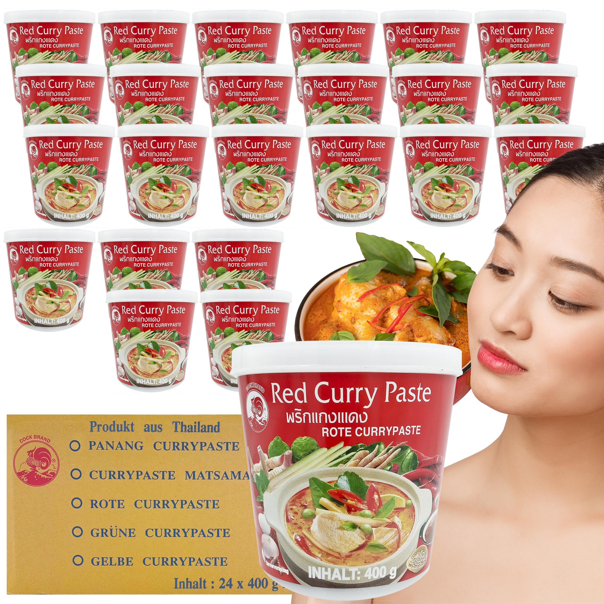 Kari Pasta Červená 400 G X 24 Kartonů