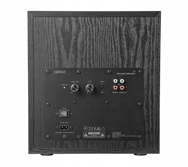 Edifier T5 70 Вт 203 мм активний сабвуфер чорний бренд Edifier