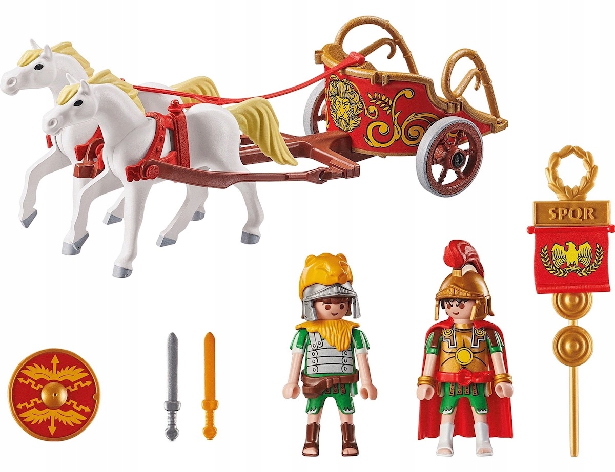 PLAYMOBIL ASTERIX - RZYMSKI RYDWAN - NOWOŚĆ 07.2024 - 71543 Seria Asterix