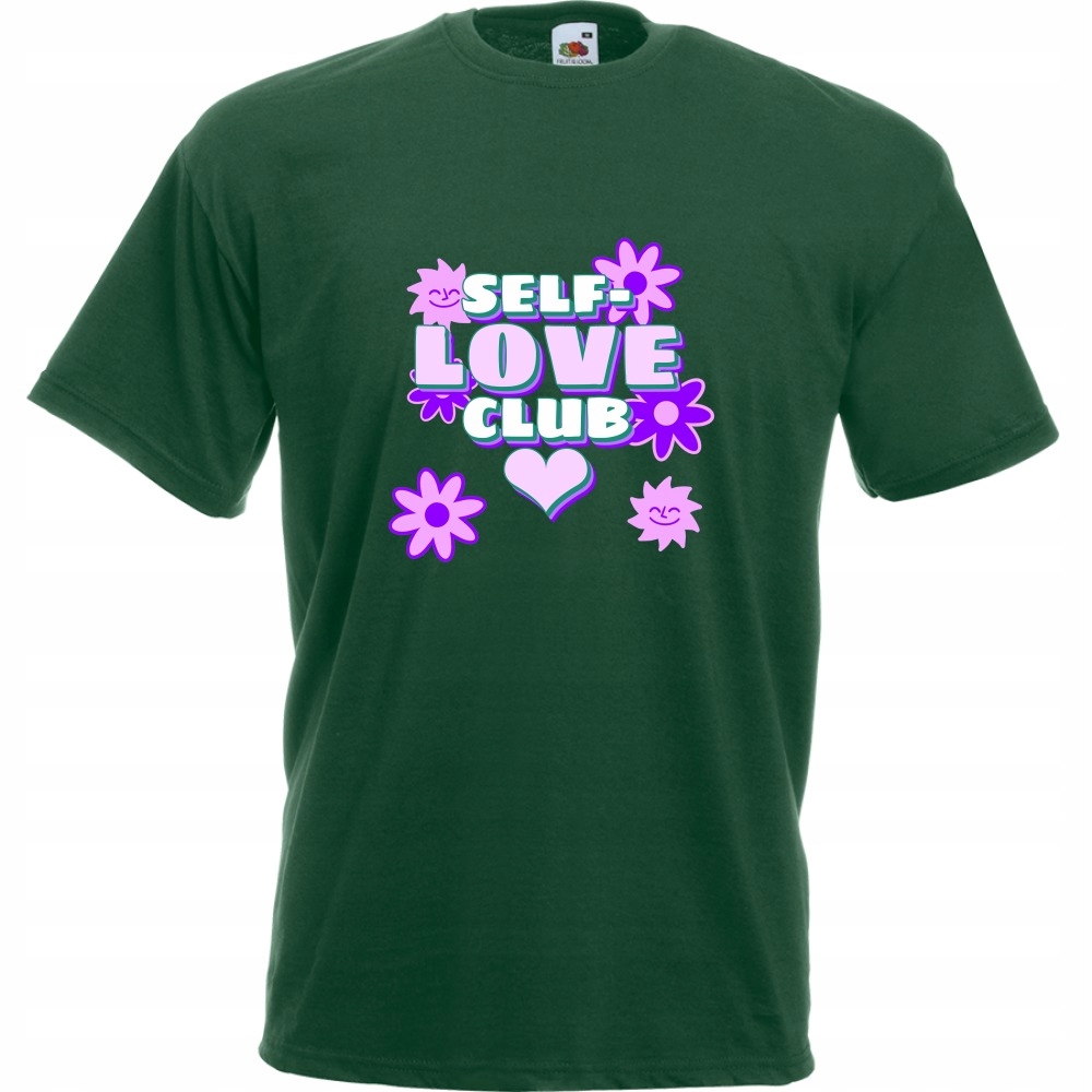 

Koszulka self-love club self-care S butelkowa