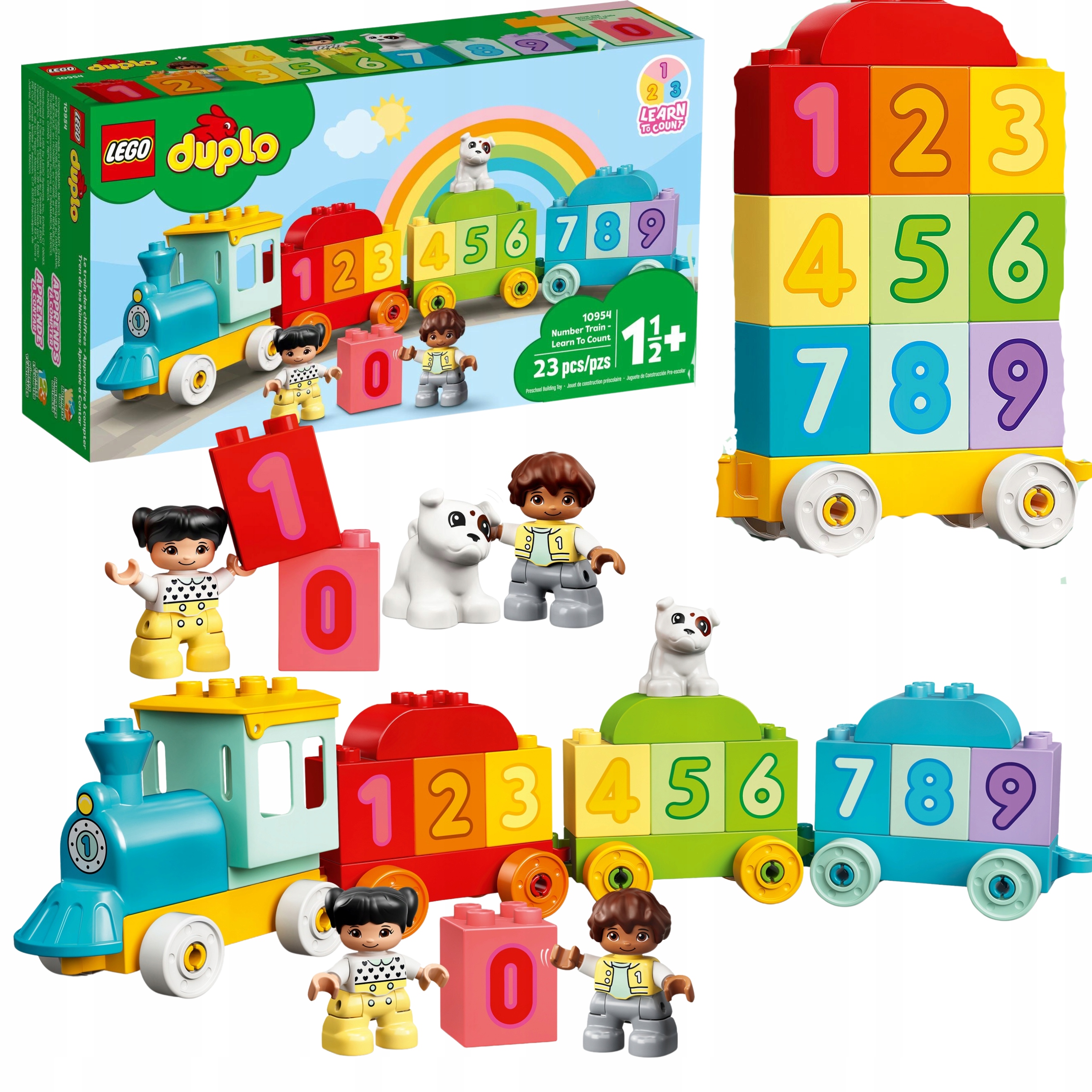 Lego Duplo Zestaw Klocków Klocki Konstrukcyjne Edukacyjne Premium