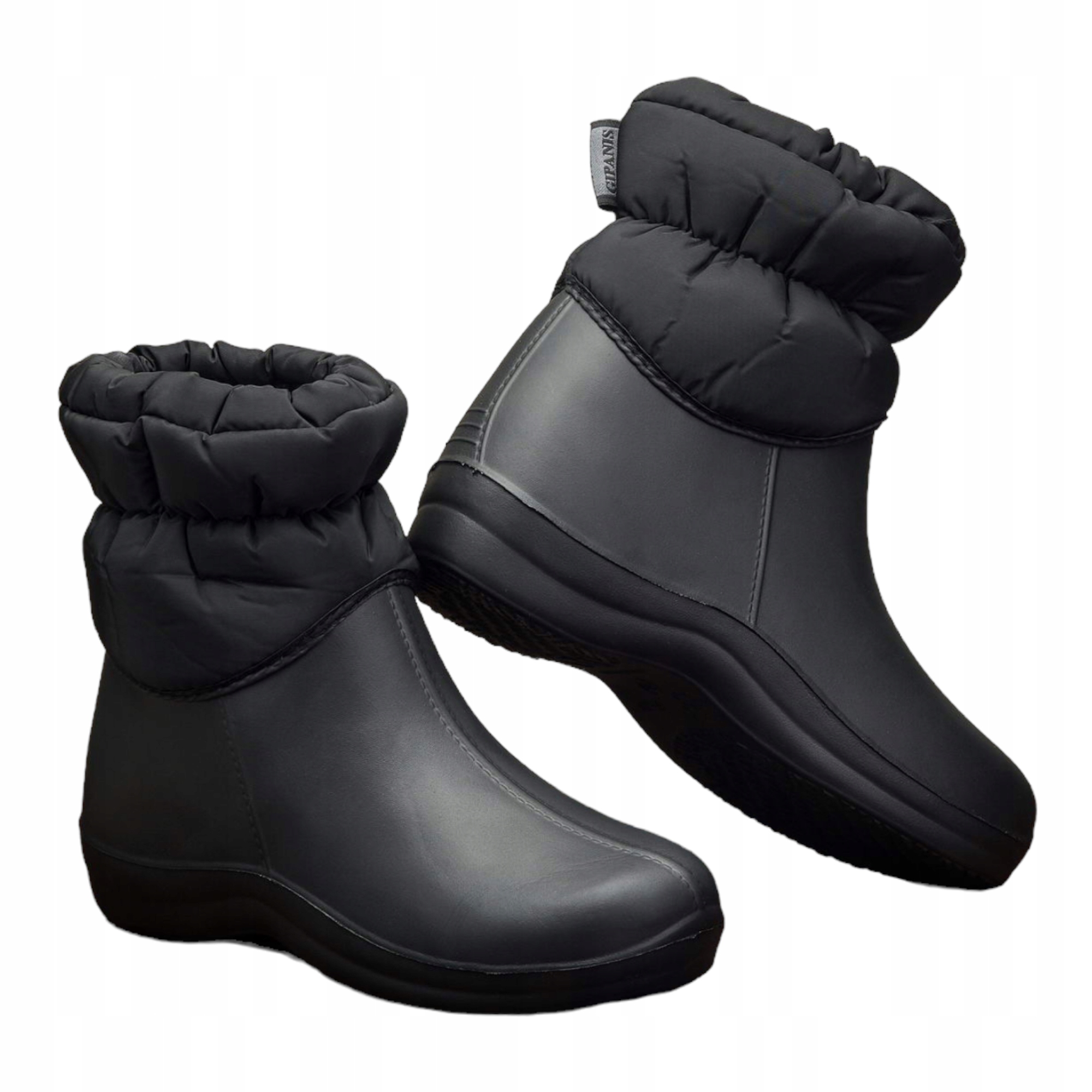 37 D-337 A BLACK DAMSKI KALOSZ z gumką Rozmiar 37