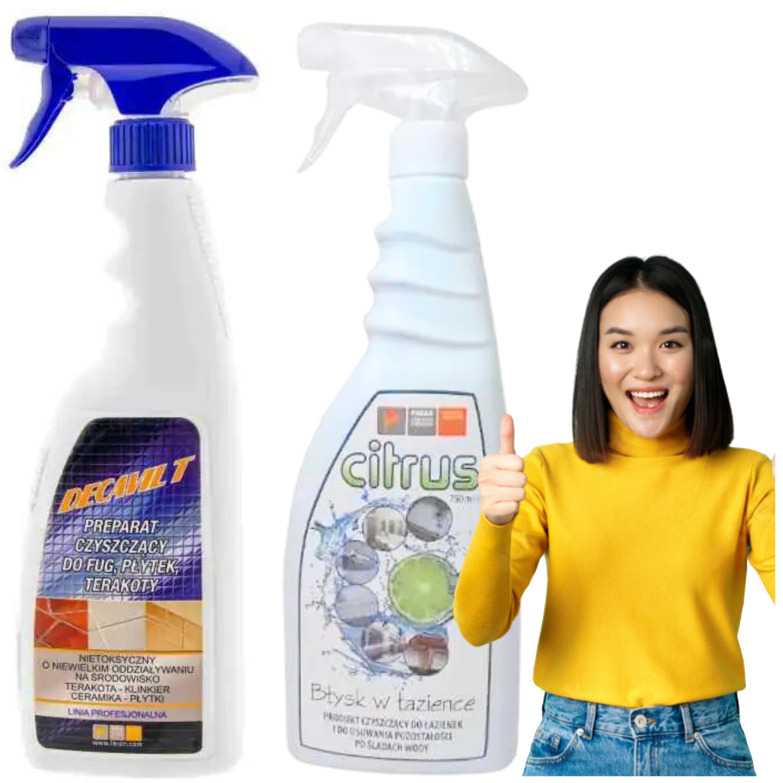 Citrus Decavil T Faren Silné Čisticí Prostředky Pro Čištění Koupelny