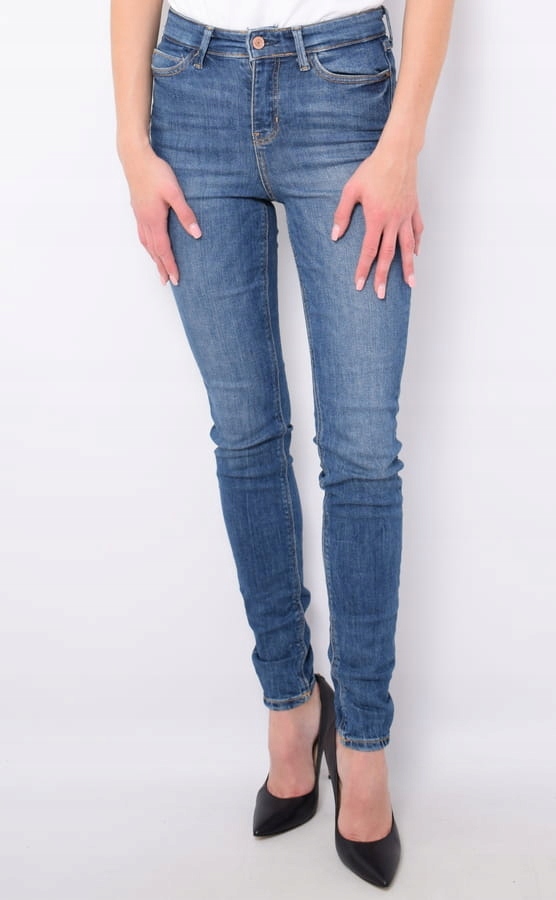 Dámské Džíny Guess W1YA46 D4GV2 Modré Kalhoty: 25/29