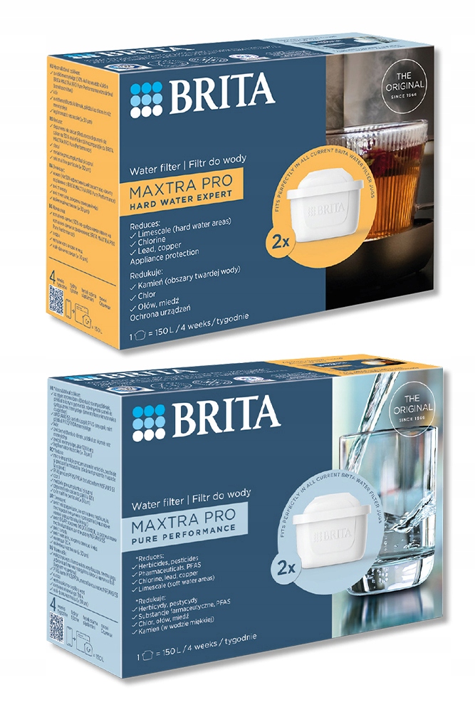Filtr wkład Brita Maxtra Pro Hard Water Expert+PRO Pure Performance 4szt.