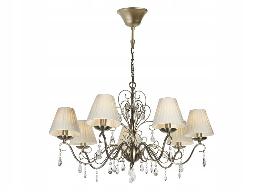 Lampa Jazz 4920/7 elegantná, plisované tienidlá